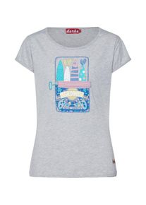 Derbe, Damen Shirt 'Sardines', Grau
