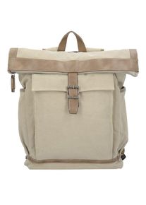 Camel Active, Herren Rucksack mit Laptopfach 'Seoul', Beige / Sand