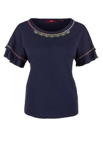 s.Oliver RED LABEL, Damen Oversize-Shirt, Navy