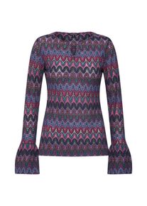 comma, Damen Pullover, Lila / Mischfarben