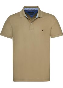 Tommy Hilfiger, Herren Poloshirt, Dunkelbeige