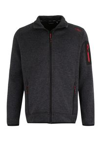 CMP, Herren Sportjacke, Anthrazit / Rot / Schwarz