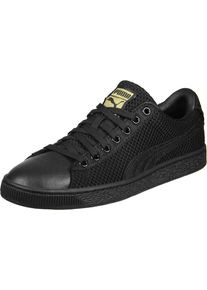 Puma, Herren Sneaker Low 'Basket Tech Pack', Hellgelb / Schwarz
