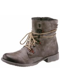 Rieker, Damen Schn&uuml;rboots, Braun