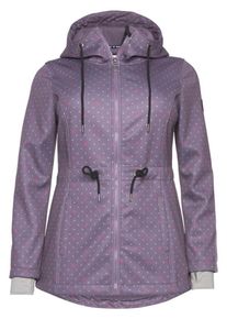 Kangaroos, Damen Softshellparka, Mauve
