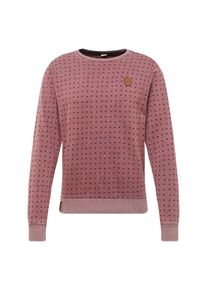 Naketano, Herren Sweatshirt, Pastellrot / Schwarz