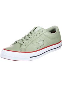 Converse, Herren Sneaker 'One Star Ox', Mint / Rotmeliert / Schwarz / Weißmeliert