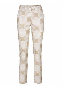 Heine, Damen Druckhose, Sand