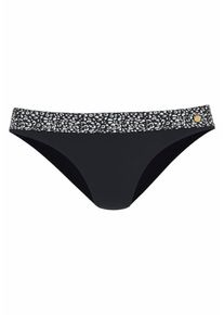Lascana, Damen Bikini Hose 'Leo', Schwarz