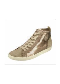 Paul Green, Damen Stiefel, Dunkelbeige