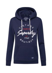 Superdry, Damen Sweatshirt 'APPLIQUE OVERHEAD', Navy