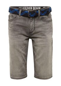 s.Oliver RED LABEL, Herren Jeans-Bermuda, Grey Denim