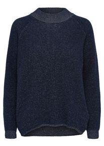 Jacqueline de Yong, Damen Detaillierter Strickpullover, Grau