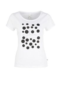 Q/S Designed By, Damen Jerseyshirt, Schwarz / Silber / Wei&szlig;
