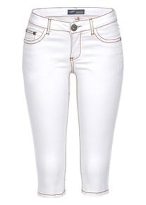 Arizona, Damen Caprijeans, Weiß