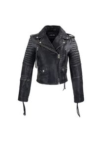 Trueprodigy, Damen Lederjacke 'Avril', Schwarz