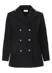 sheego Casual, Damen Cabanjacke, Schwarz