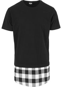 Urban Classics, Herren Tee, Schwarz / Weiß