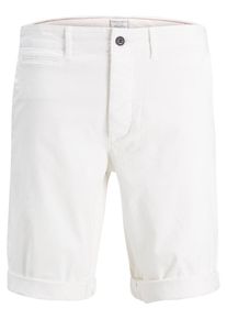 Jack & Jones JACK & JONES, Herren Shorts 'JJIENZO JJ WW STS', Wei&szlig;