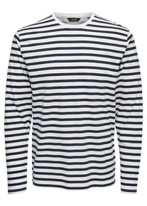 Only & Sons Only & Sons, Herren Oberteil, Dunkelblau / Weiß