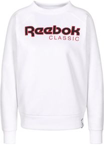 Reebok, Damen Pullover 'AC Iconic FL Crew W', Rot / Schwarz / Weiß