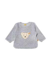 Steiff Collection, Sweatshirt langärmlig Jungen / Mädchen Baby, Beige / Graumeliert