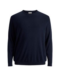 Jack & Jones JACK & JONES, Herren Basic Plus size Pullover, Navy