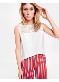 Taifun, Damen Bluse, Weiß