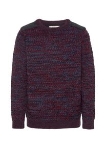 name it, Pullover, Blau / Dunkelrot / Schwarz