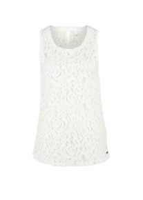 Q/S Designed By, Damen Jersey-Top, Weiß