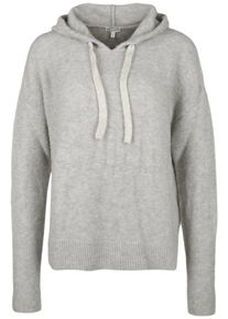 Better Rich, Damen Strickpullover 'HOODY BOXY', Hellgrau