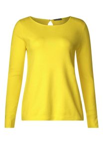 Street One, Damen Pullover, Gelb