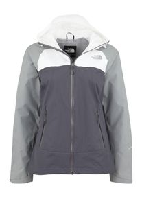 The North Face, Damen Jacke 'Stratos', Grau / Basaltgrau / Wei&szlig;