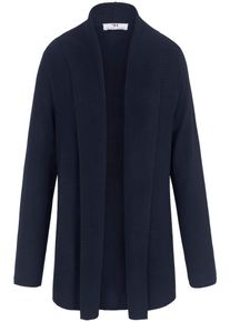 Peter Hahn, Damen Strickjacke, Nachtblau