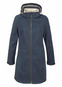 Polarino, Damen Softshellmantel, Marine