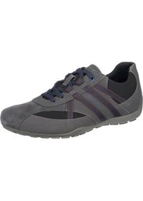 Geox, Herren Ravex Sneakers, Grau / Schwarz
