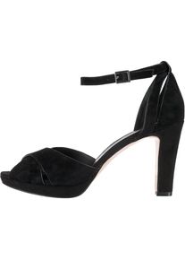 Pier One, Damen Sandaletten, Schwarz