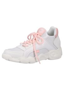 Buffalo, Damen Sneaker, Rosa / Wei&szlig;