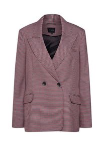 Selected Femme, Damen Blazer 'SLFBEATRICE LS DOUBLE BREASTED BLAZER', Dunkelblau / Rot