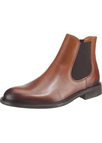 Selected Homme, Herren Chelsea-Stiefelette 'SLHBAXTER', Cognac / Dunkelbraun