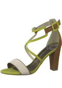 Marco Tozzi, Damen High Heels, Beige / Braun / Grün