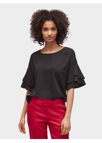 Tom Tailor, Damen Bluse, Schwarz