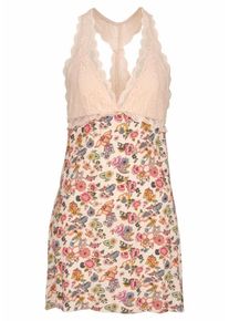 Desigual, Damen Nachtkleid 'lace', Mischfarben / Rosa