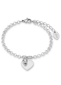 s.Oliver RED LABEL, Damen Armband mit Swarovski Kristall, Silber