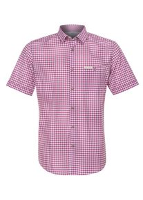 Stockerpoint, Herren Hemd Renko3, Beere / Wei&szlig;