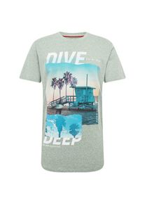 Jack & Jones JACK & JONES, Herren Shirt 'JORSTANES TEE SS CREW NECK', Hellgr&uuml;n / Mischfarben
