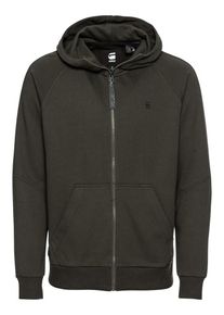 G-Star Raw, Herren Sweatjacke 'Strett dc hdd zip thru sw l/s', Dunkelgrau
