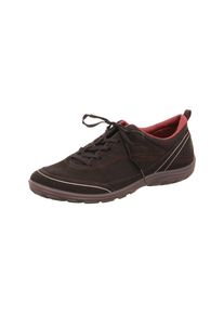 Ecco, Damen Schnürschuhe, Feuerrot / Schwarz / Weiß