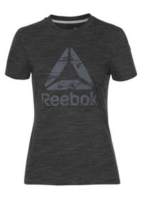 Reebok, Damen T-Shirt, Grau / Anthrazit