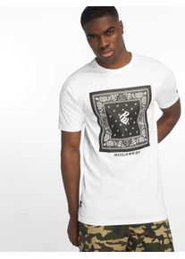 Rocawear, Herren T-Shirt 'Bandana', Wei&szlig;